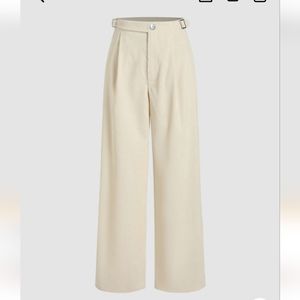 Wide leg trousers